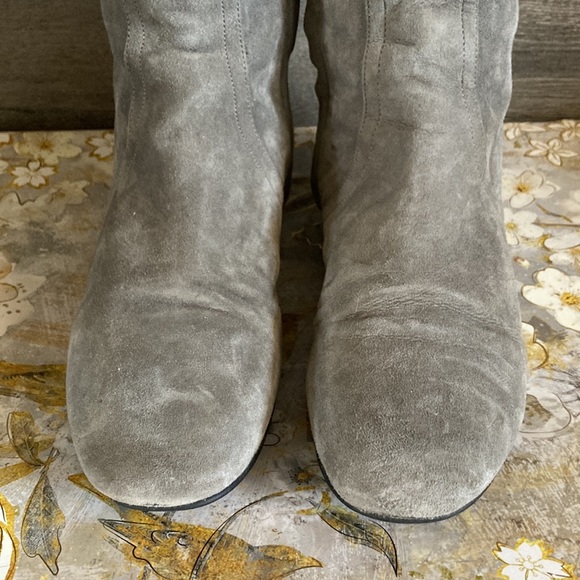 Cole Haan Suede Knee High Leather Boots - Picture 8 of 12